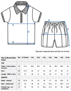 Pebble grey zip Neck polo shirt and short set
